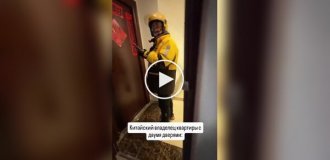 Мужчина подшутил над курьером