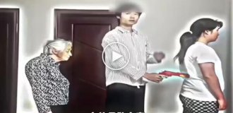 Бабуся перехитрила свого онука в трюку з пістолетом