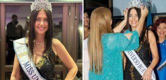 The Argentinean may become the oldest Miss Universe contestant, although her age cannot be guessed from the photo (4 photos)