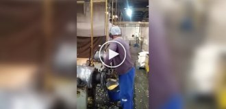 Полукустарное производство попкорна