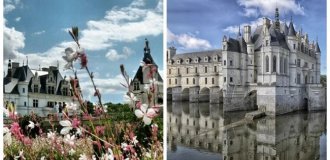 Мост Шенонсо, ставший дамским замком (28 фото + 1 видео)