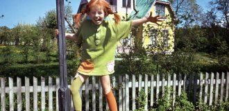 What the girl Pippi looks like in various film adaptations (11 photos)