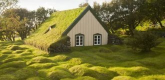 Дома, как в "Хоббите", в реальной жизни. (13 фото)