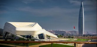 Марокко представило новую архитектурную доминанту: небоскрёб Mohammed VI Tower (4 фото)