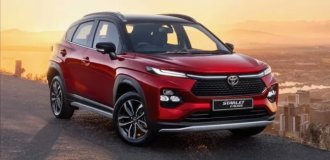 Toyota presented a cheap crossover Starlet Cross worth about 13 thousand dollars (7 photos)