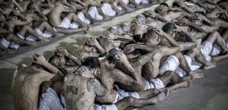 A maximum security fortress: a tour of a Salvadoran prison for dangerous criminals (10 photos + 3 videos)