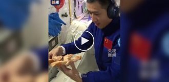 Китайские космонавты пожарили шашлыки на орбите