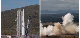 "Отличный результат!": первая орбитальная ракета Австралии взорвалась через 14 секунд после запуска (2 фото + 1 видео)