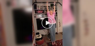 90-річна американка потрапила до Книги рекордів Гіннеса, провисів на турніку майже три хвилини