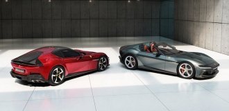 Ferrari представила новый суперкар с атмосферным V12 мощностью 830 л.с. (17 фото)