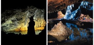 Unhappy love and the eternal guardian of the Wookey Hole caves (15 photos + 1 video)