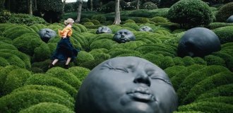 Сады Этрета — удивительное и безумное место, пронизанное духом творчества (13 фото)