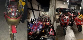Former Olympian Found in Possession of Dozens of Rare Sportbikes (4 photos)
