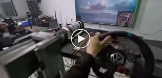 Hardcore tank simulator