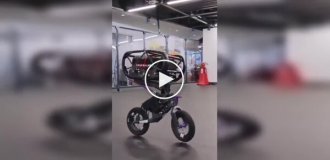Робот на фэтбайке, который выглядит как AI — но он настоящий