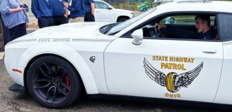 Полиция Огайо конфисковала мощный автомобиль Hellcat с 797 л.с. и назначила ему совсем другую роль