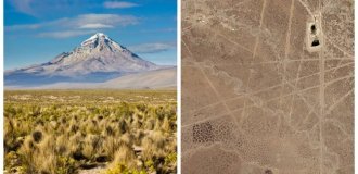 Крупнейшее малоизвестное произведение искусства планеты: загадка линий Сахама (12 фото + 1 видео)