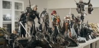 Impressive witcher collection (4 photos + 1 video)