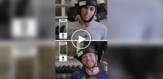 Comparing the neck muscle strength of F1 driver Gabriel Bortoleto and an ordinary person Skateboarder regrets wearing baggy pants