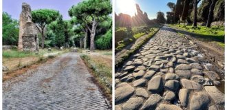 Аппиева дорога, объединившая империю и ставшая легендой (19 фото + 1 видео)