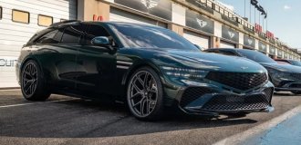 Genesis выкатил премиальный спорт-"сарай" (8 фото)