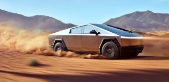 Аккумулятор в прицепе: Tesla патентует новую технологию для Cybertruck (2 фото)