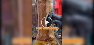 Веганское мясо для шаурмы