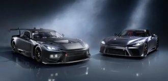 The new Toyota GR GT supercar is presented in two versions (16 photos)