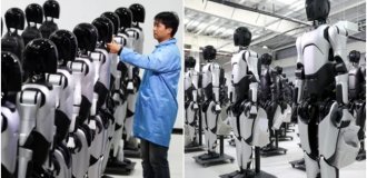 China Starts Producing Humanoid Robots Every 30 Minutes (3 photos + 2 videos)