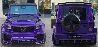 Дубайские тюнеры представили свою версию Гелендвагена (4 фото)