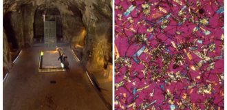 The secret of the giant glass monolith in Beit Shearim (10 photos)