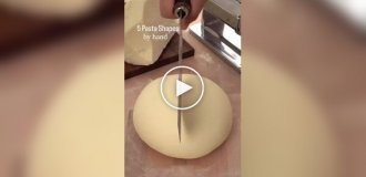 Shaping pasta