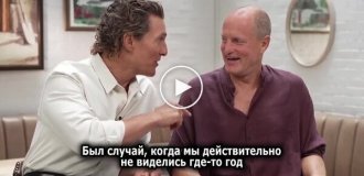 Актер Мэттью Макконахи о дружбе с Вуди Харрельсоном