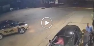 Three seconds to safety: young woman escapes kidnapper to reach police