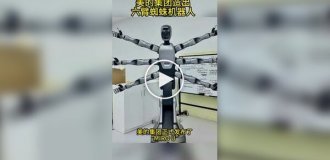 Представлен робот с шестью руками, умеющий выполнять несколько задач одновременно