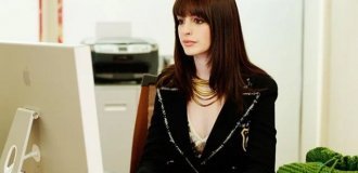 Как будет выглядеть Энн Хэтэуэй в продолжении "Дьявол носит Prada" (2 фото + видео)