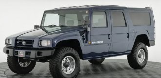 A rare Toyota Mega Cruiser SUV has been put up for auction (35 photos)