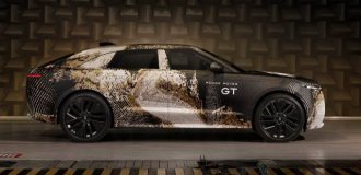 Range Rover обещает выпустить самое стремительное четырехдверное купе в своей истории (4 фото)