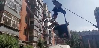 Самодельная канатная дорога