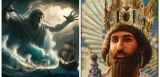 Poseidon's wrath, which saved Greece from the Persians (12 photos)