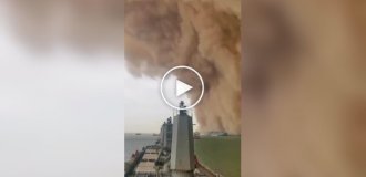 What does a sandstorm look like?
