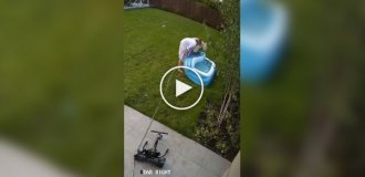 Слив воды из бассейна превратился в настоящее испытание