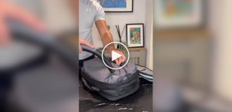 Vacuum backpack