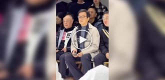 Джеки Чан на показе мод в Милане