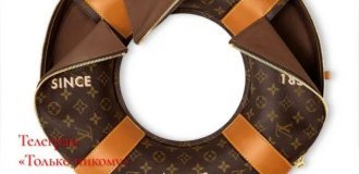 У Louis Vuitton новая сумка в видео спасательного круга (4 фото)
