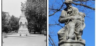 Ether monument in Boston - an unexpected dedication from grateful people (8 photos)