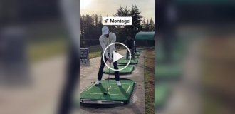 Гольфист разыграл других игроков