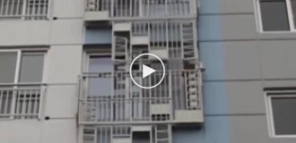 В Южной Корее нашли необычную систему экстренной эвакуации из многоэтажных зданий