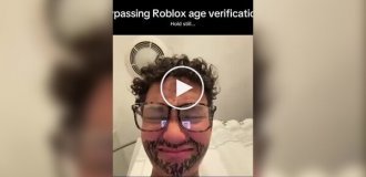 Школьники обходят проверку возраста в Roblox с помощью нарисованных усов и бороды