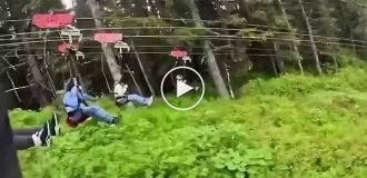 Самый длинный зиплайн в мире: экстремальный спуск на Аляске
